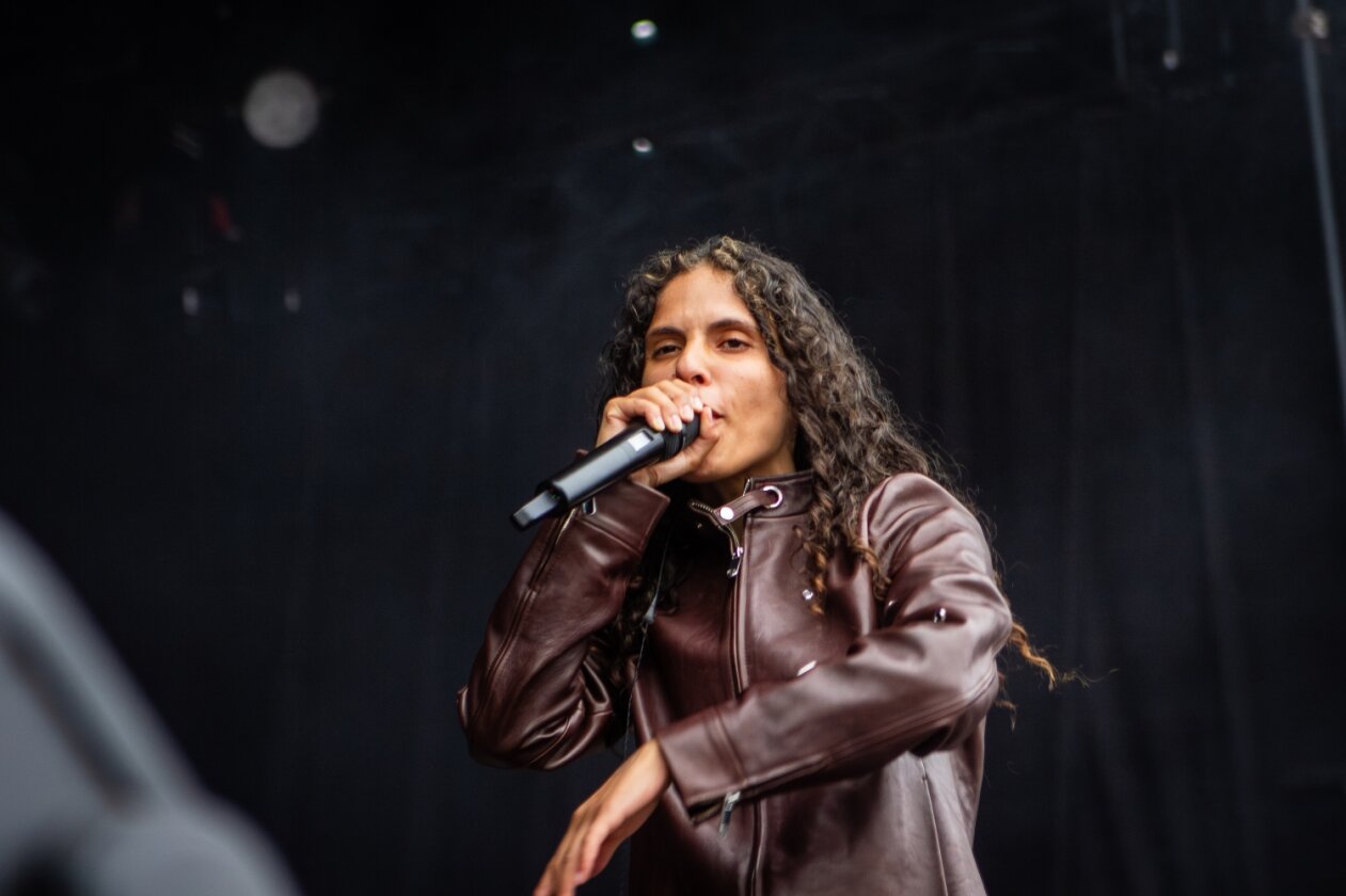 Danielle Balbuena lässt die Festivalcrowd toben. – 070 Shake ...