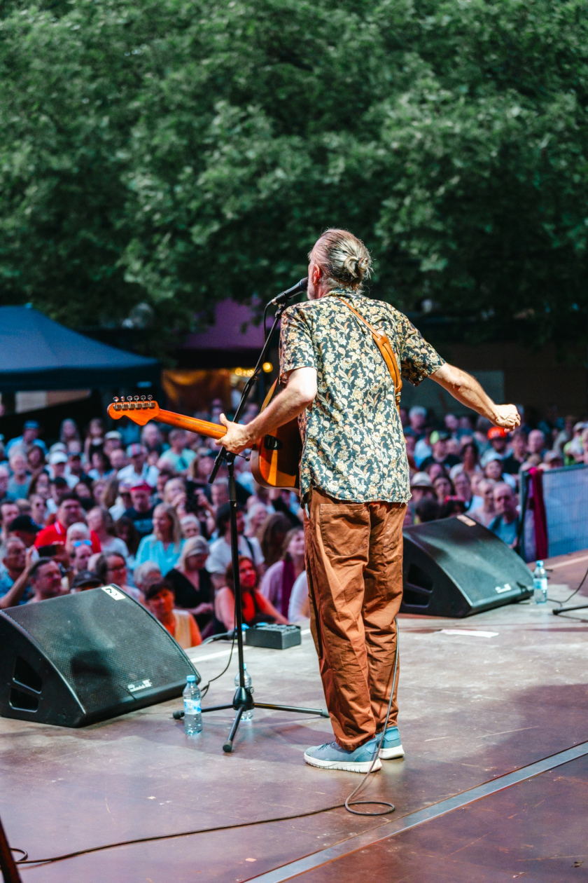 Das Berliner Kollektiv war das Highlight bei der 25. Ausgabe des Festivals. – 17 Hippies.