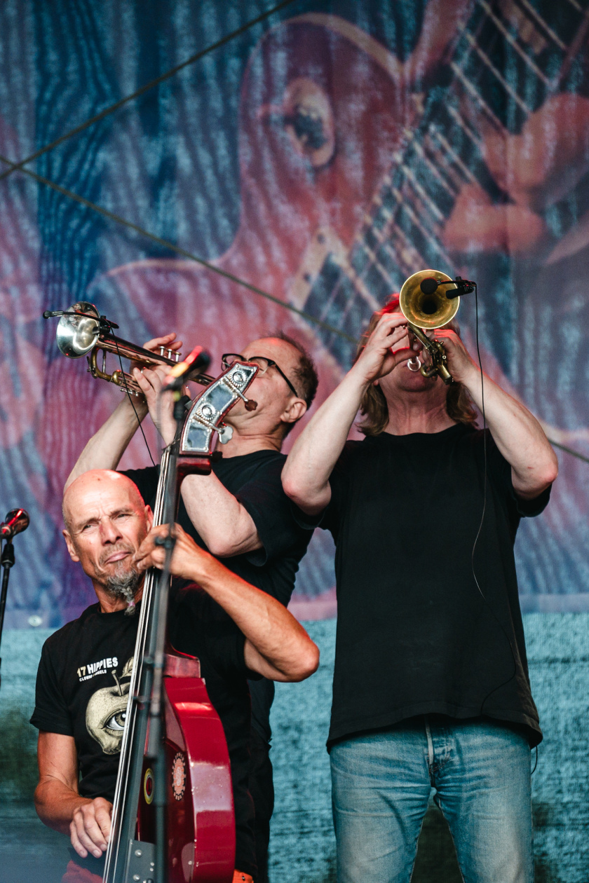 Das Berliner Kollektiv war das Highlight bei der 25. Ausgabe des Festivals. – 17 Hippies.