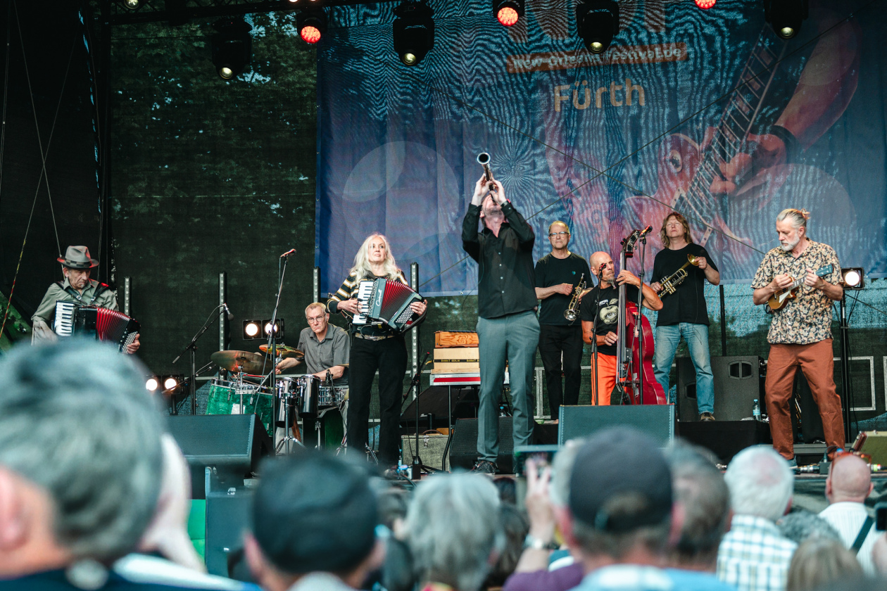 Das Berliner Kollektiv war das Highlight bei der 25. Ausgabe des Festivals. – 17 Hippies.