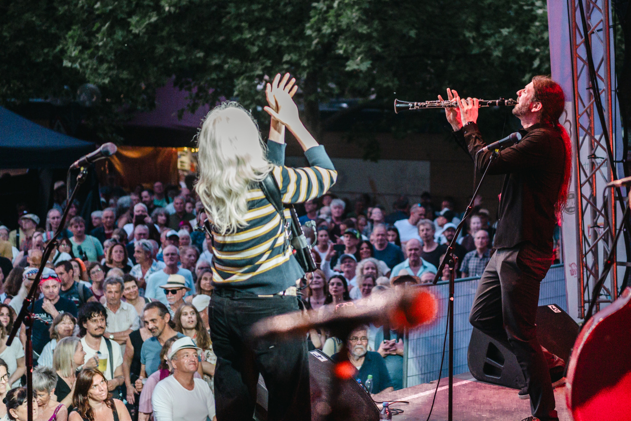 Das Berliner Kollektiv war das Highlight bei der 25. Ausgabe des Festivals. – 17 Hippies.