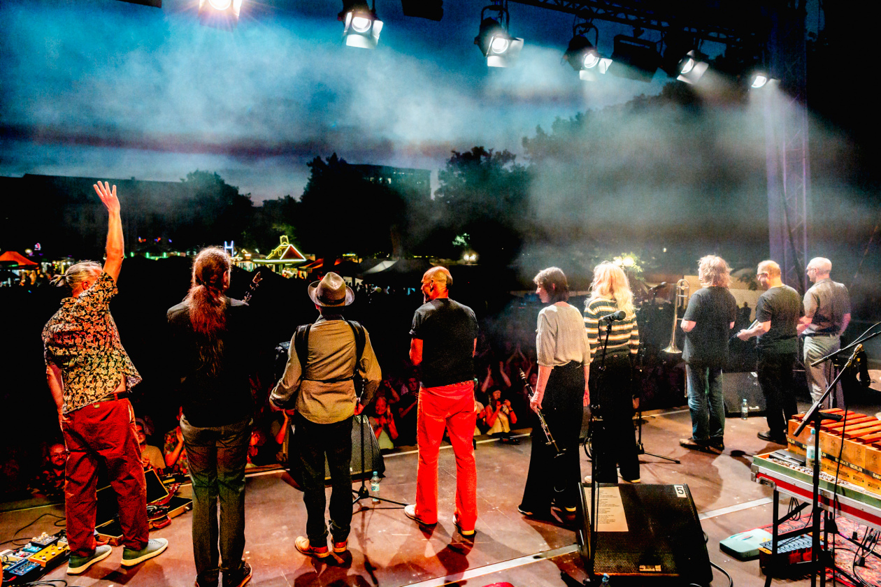 Das Berliner Kollektiv war das Highlight bei der 25. Ausgabe des Festivals. – 17 Hippies.