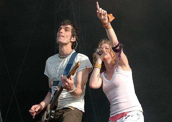 Auf dem Southside 2005 fielen 2raumwohnung auch optisch etwas aus dem Rahmen ... – 
