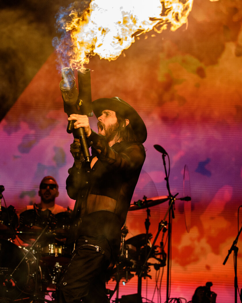 30 Seconds To Mars – Wenn 90 Minuten wie im Flug vergehen: Jared und Shannon Leto live. – Jared Leto.