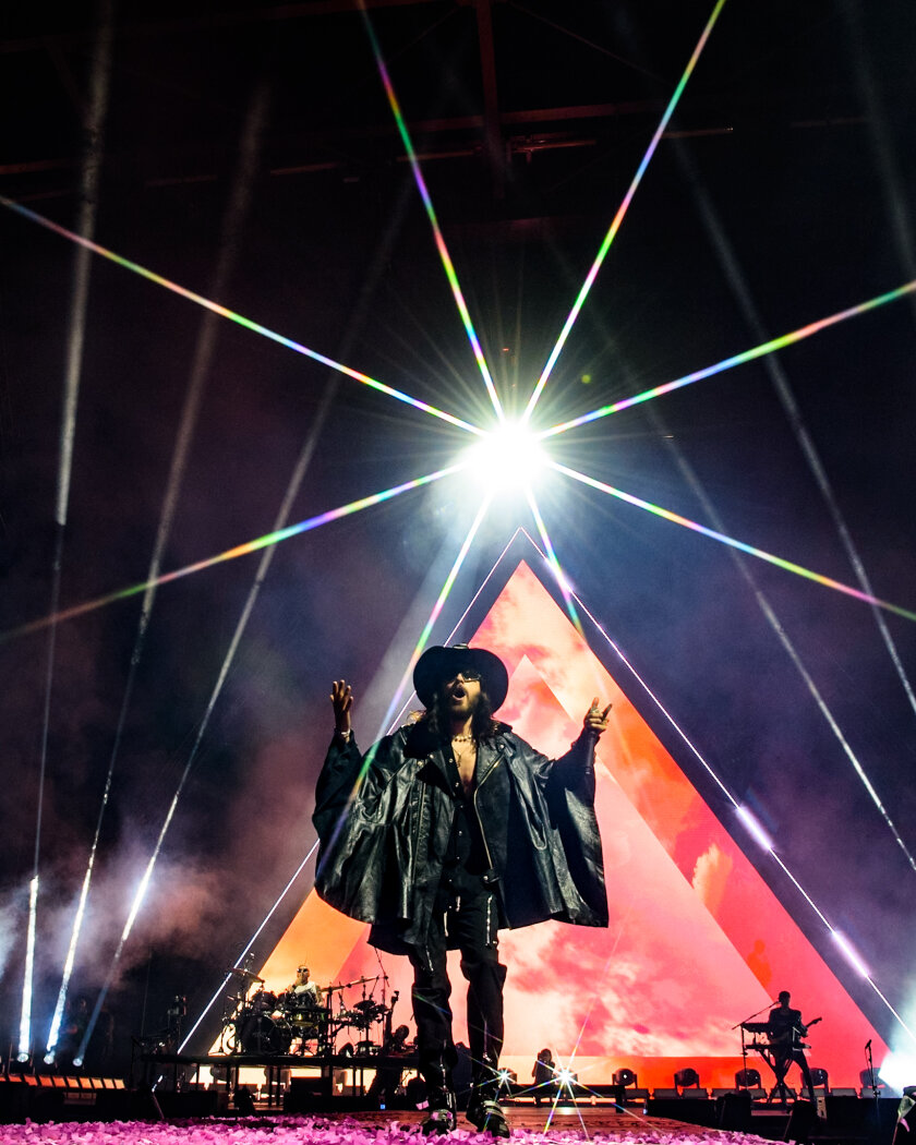 30 Seconds To Mars – Wenn 90 Minuten wie im Flug vergehen: Jared und Shannon Leto live. – Jared Leto.
