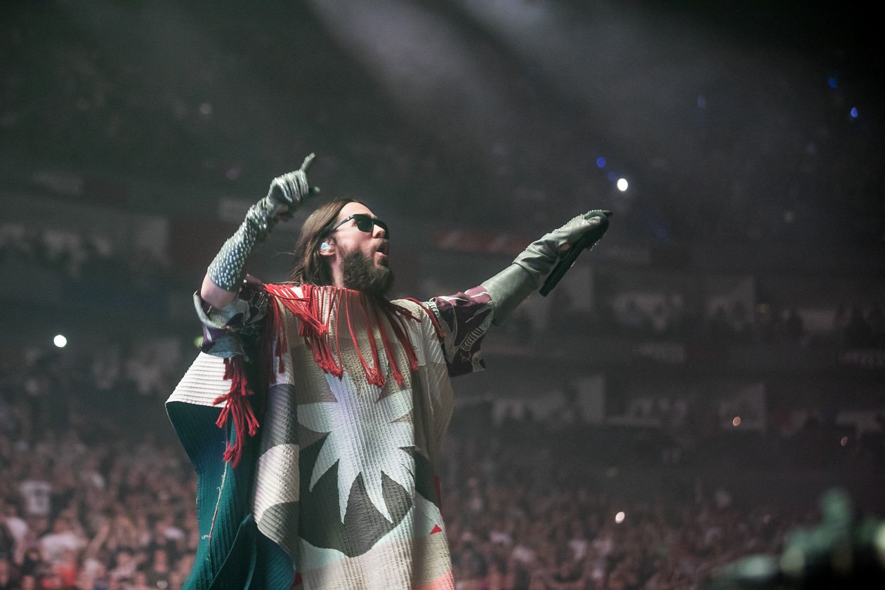 Jared Leto und Co. wurden begeistert gefeiert. – 30 Seconds To Mars.