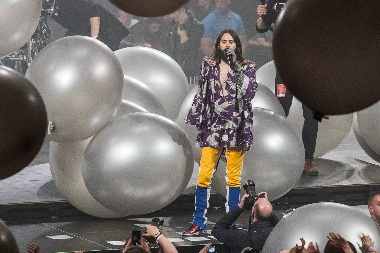 Jared Leto und Co. wurden begeistert gefeiert. – 30 Seconds To Mars.