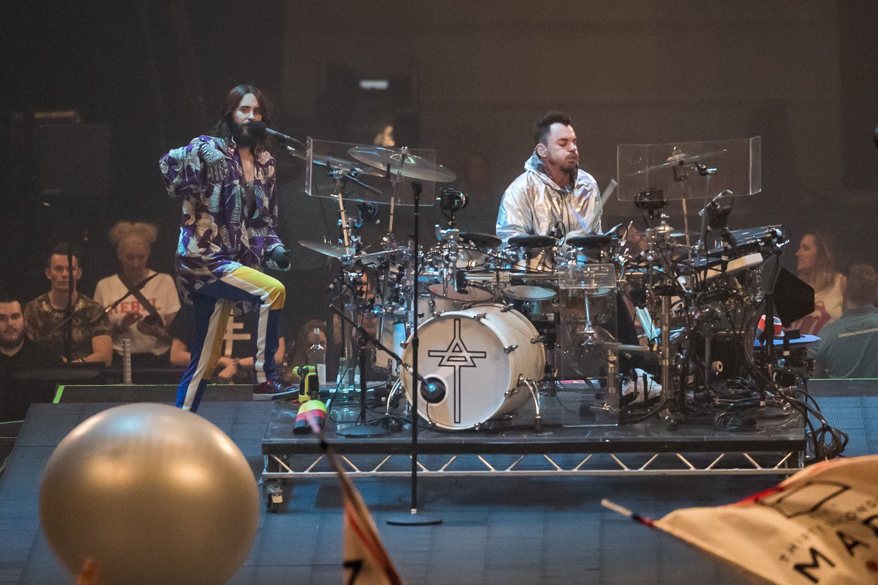 Jared Leto und Co. wurden begeistert gefeiert. – 30 Seconds To Mars.