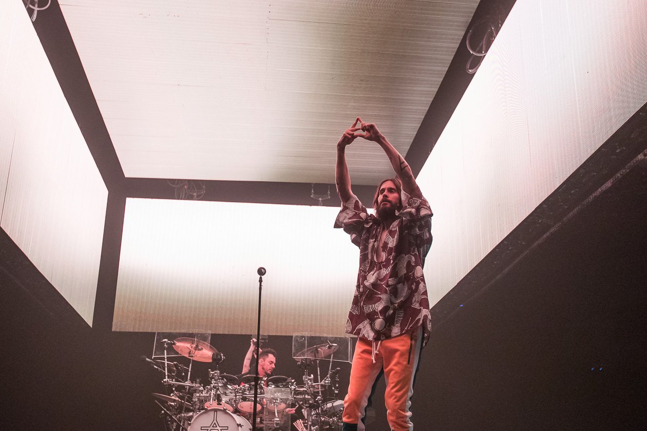 Jared Leto und Co. wurden begeistert gefeiert. – 30 Seconds To Mars.