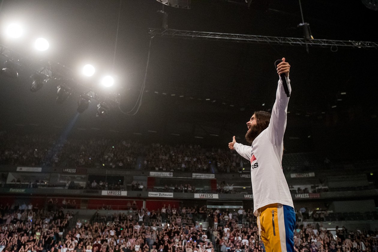 Jared Leto und Co. wurden begeistert gefeiert. – 30 Seconds To Mars.