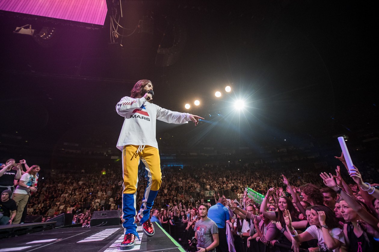 Jared Leto und Co. wurden begeistert gefeiert. – 30 Seconds To Mars.