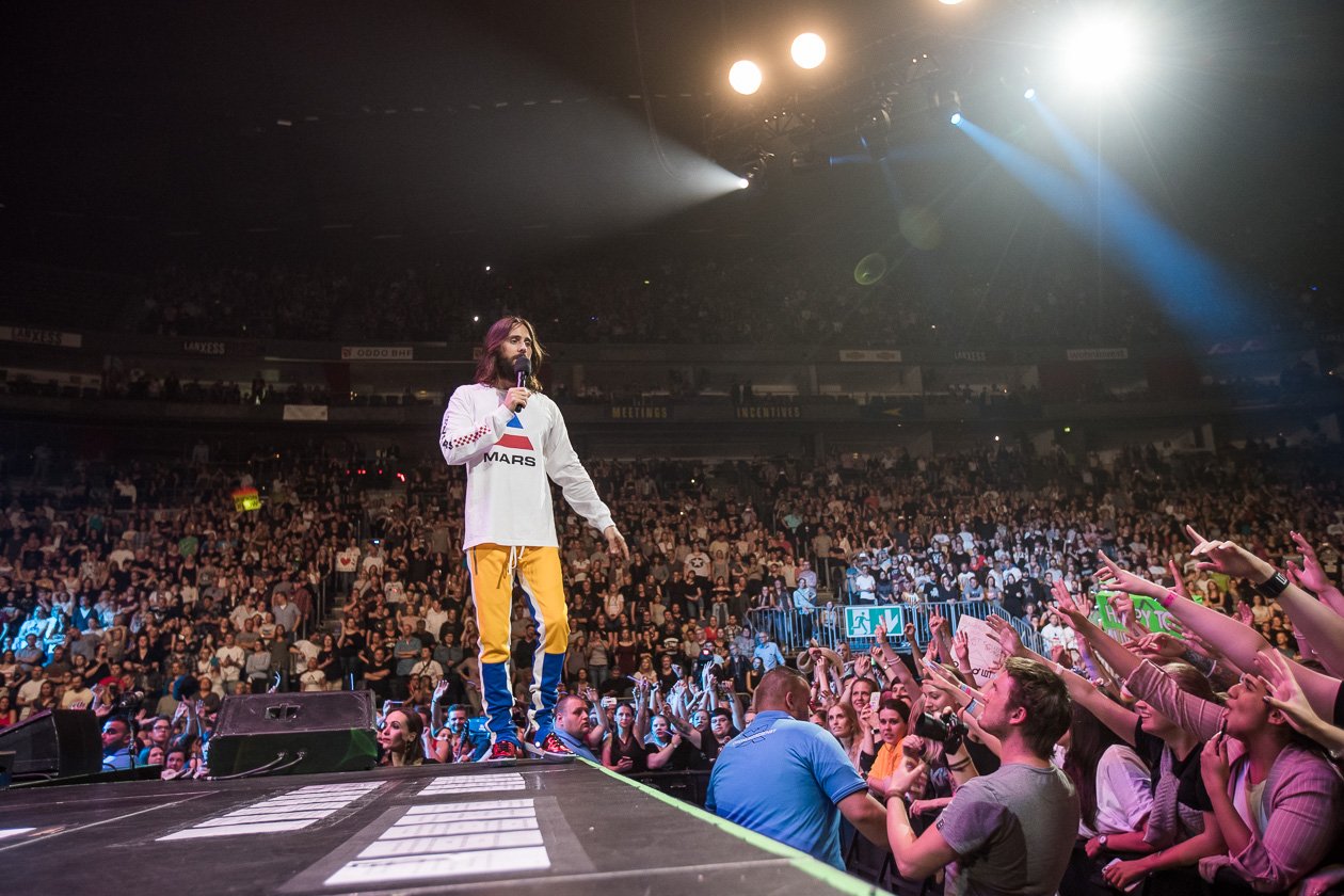 Jared Leto und Co. wurden begeistert gefeiert. – 30 Seconds To Mars.