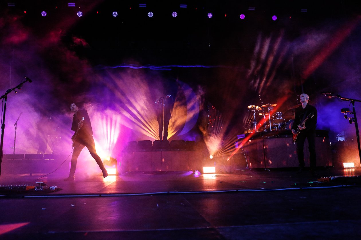 Mit "Eat The Elephant" am Ring: Maynard James Keenan und Band. – A Perfect Circle.