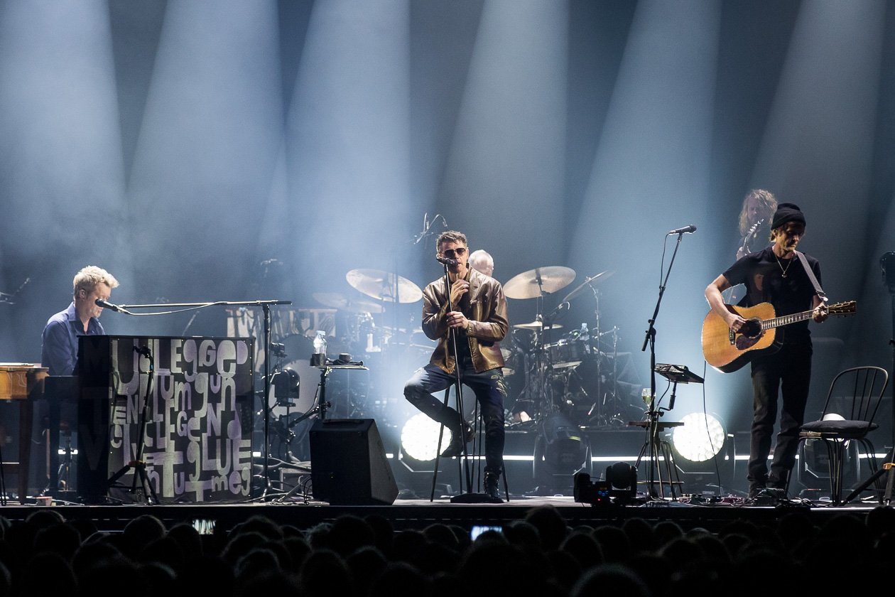 A-ha – Die 80er-Popstars am Rhein. – Das Trio.