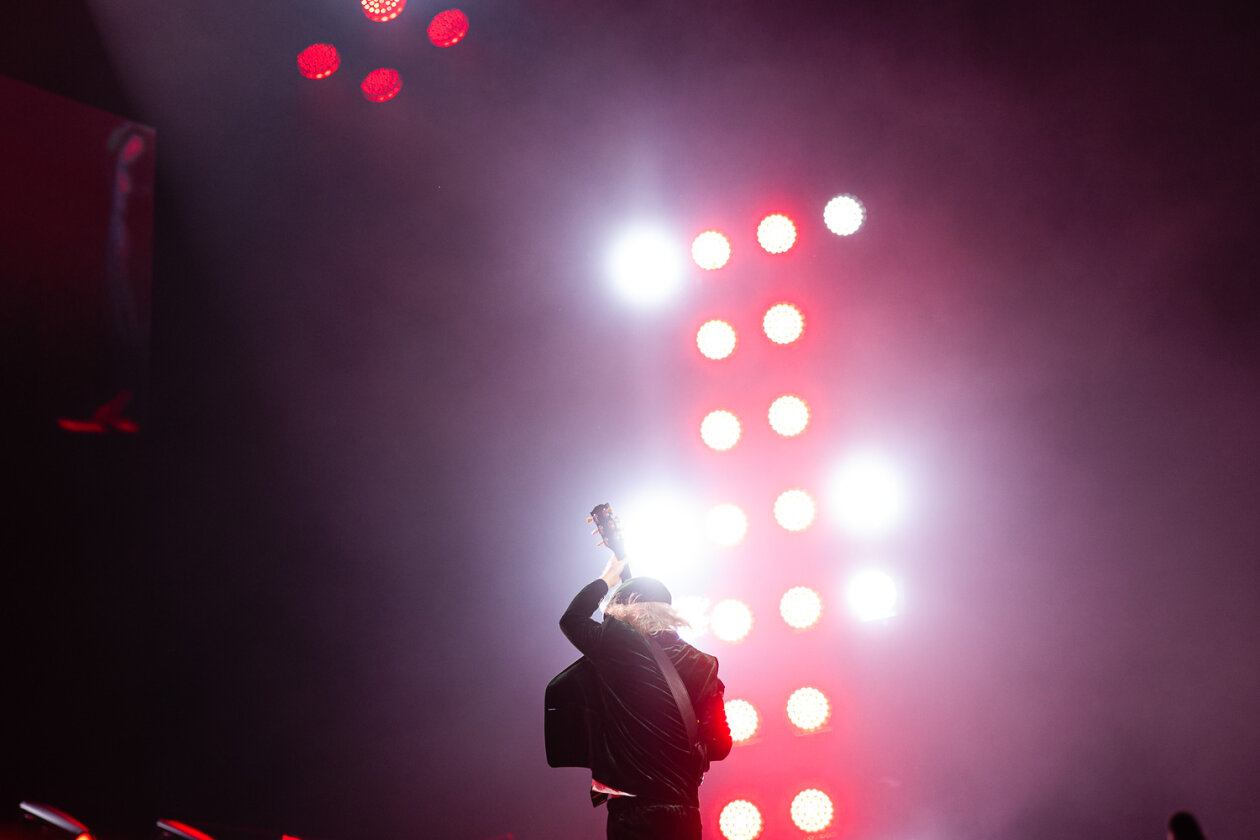 AC/DC – Der Auftaktgig zur ersten Tour seit acht Jahren: Angus Young und Co. auf Schalke. – Angus.