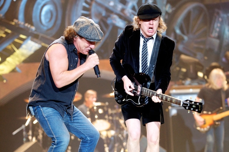 AC/DC am 7. März 2009 im ISS Dome Düsseldorf. – 