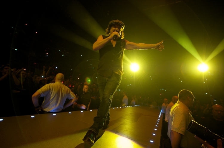 AC/DC am 7. März 2009 im ISS Dome Düsseldorf. – 