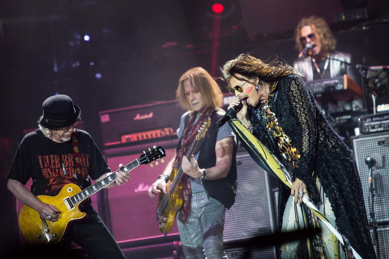 Aerosmith – Am Bass: Tom Hamilton.