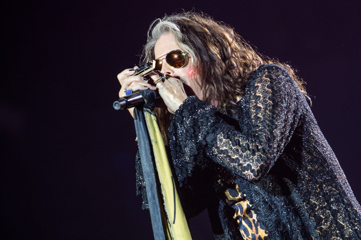 Aerosmith – Steven am Mic.