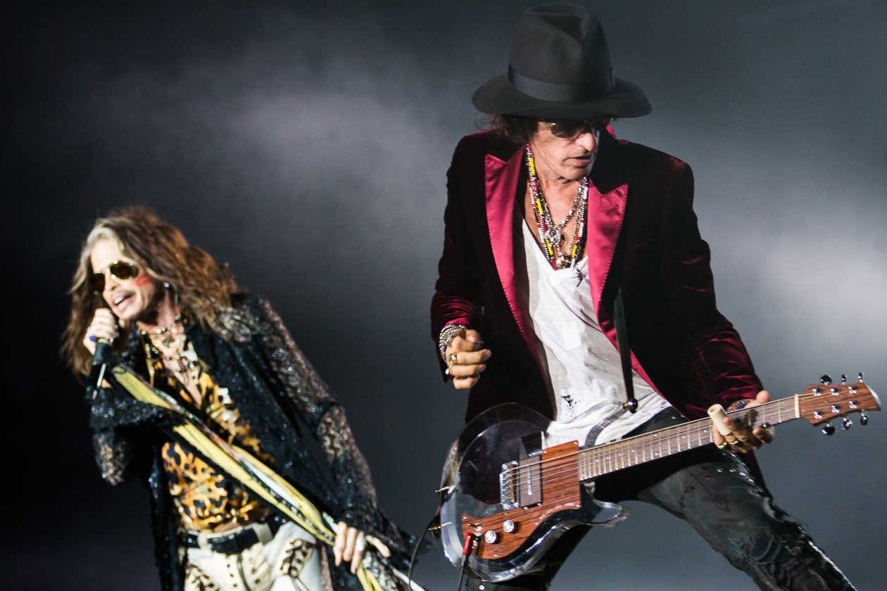 Aerosmith – Steven Tyler und Joe Perry.