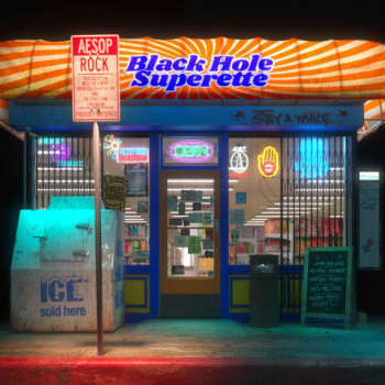Aesop Rock - Black Hole Superette Artwork