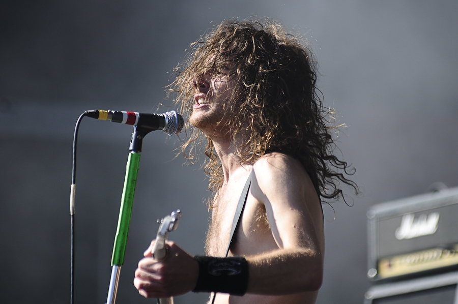 Klasse Show bei Rock Am Ring – Airbourne - Joel O'Keeffe