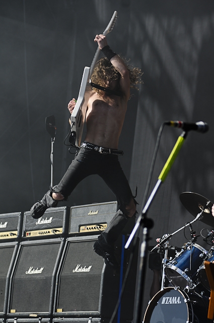 Klasse Show bei Rock Am Ring – Airbourne - Joel O'Keeffe
