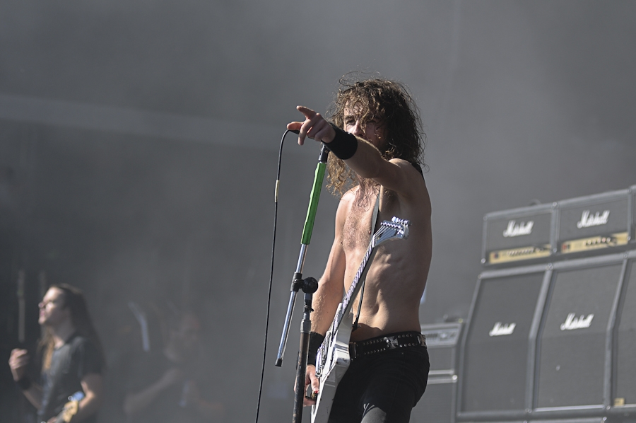 Klasse Show bei Rock Am Ring – Airbourne - Joel O'Keeffe