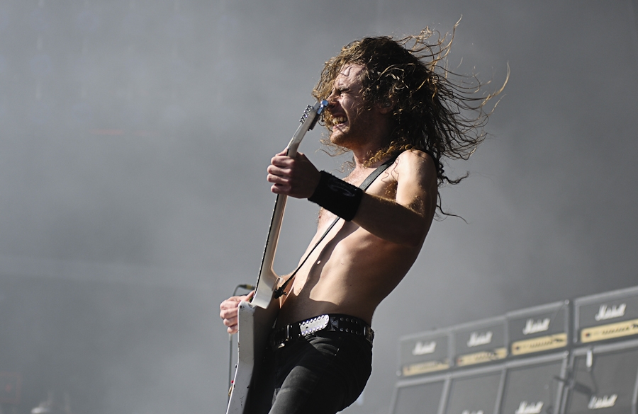 Klasse Show bei Rock Am Ring – Airbourne - Joel O'Keeffe