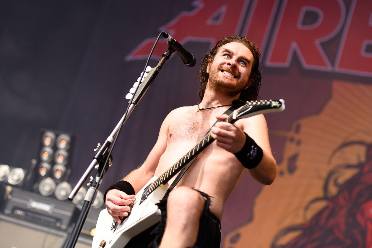 Hardrock- Show am Ring. – Airbourne.