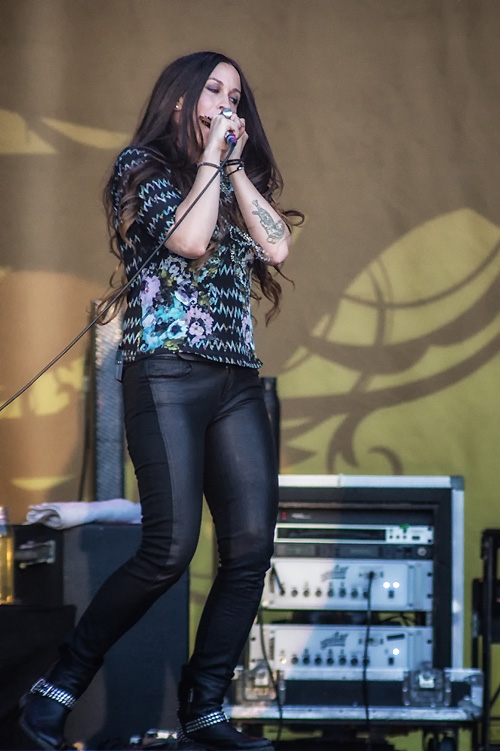 Alanis Morissette – Beim einzigen Platten-Promo-Gig in Deutschland.