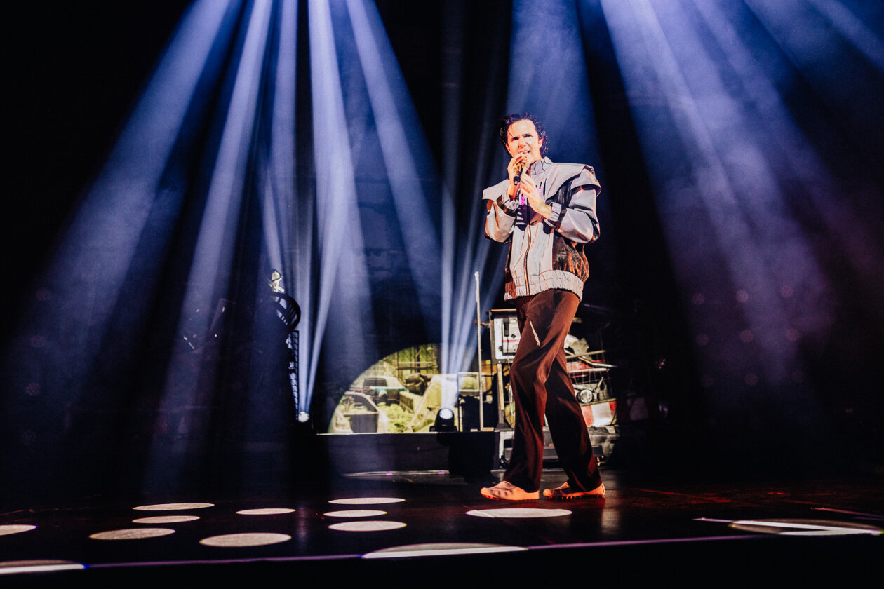 Der Berliner geht auf "Robotus"-Tour. – Alexander Marcus.