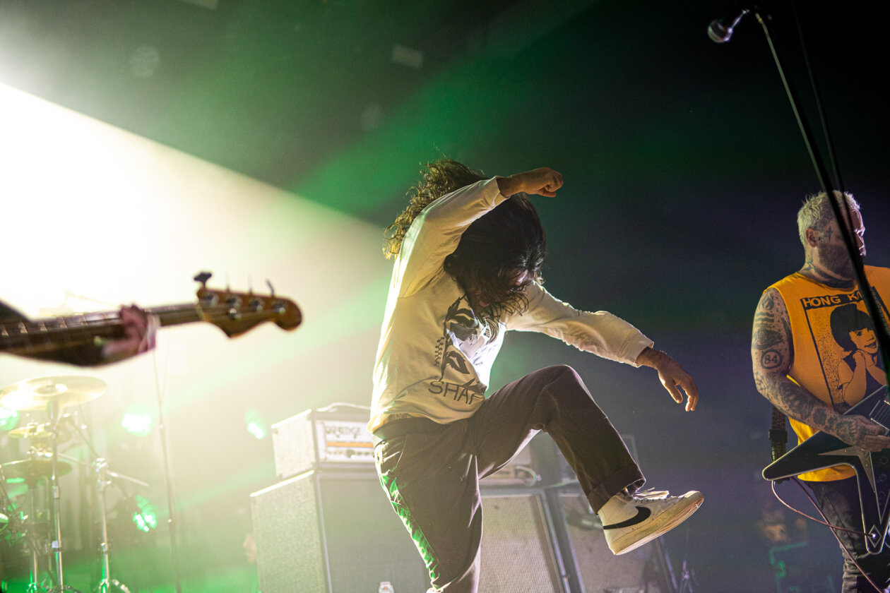 Fans im Glück: die Post-Hardore-Institution aus Kanada auf Reuniontour. – Alexisonfire.