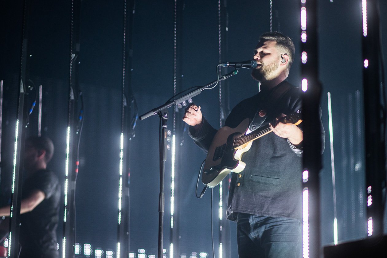 Das Palladium platzte beim Konzert der Jungs aus Leeds aus allen Nähten. – Alt-J.