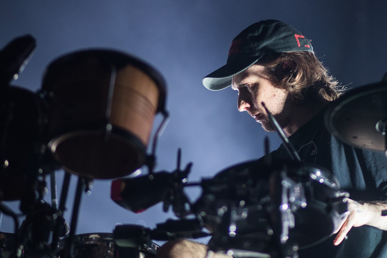 Das Palladium platzte beim Konzert der Jungs aus Leeds aus allen Nähten. – Alt-J.