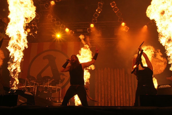 Amon Amarth – Auf dem Summer Breeze Festival 2007. – 