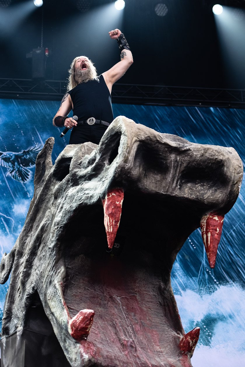 Wikinger-Attacke in Mendig. – Amon Amarth.