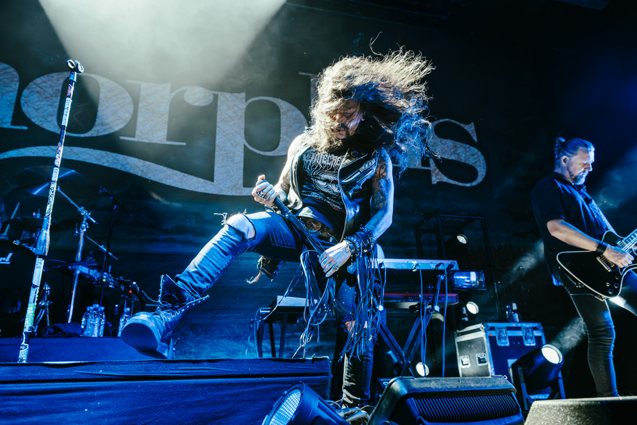Die Progressive-Metaller aus Finnland als Support auf "European Blood Dynasty"-Tour. – Amorphis.