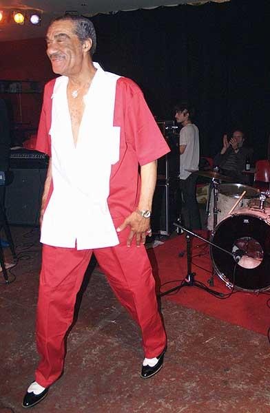 Andre Williams did it again: beim Shake Your Ass-Festival in München, Juni 2006. – 