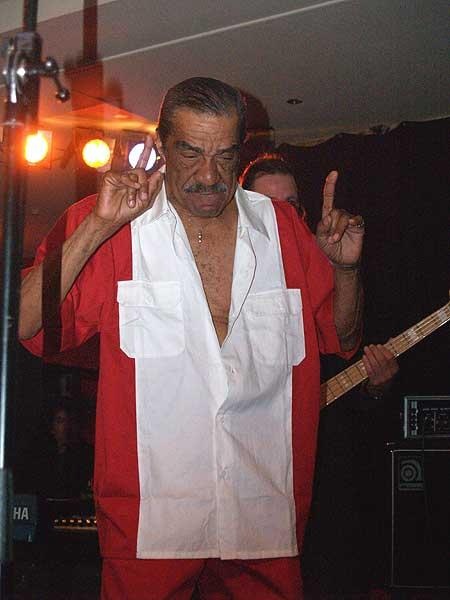 Andre Williams did it again: beim Shake Your Ass-Festival in München, Juni 2006. – 