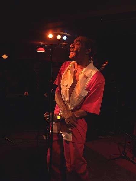 Andre Williams did it again: beim Shake Your Ass-Festival in München, Juni 2006. – 