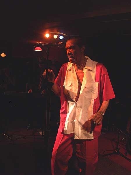 Andre Williams did it again: beim Shake Your Ass-Festival in München, Juni 2006. – 