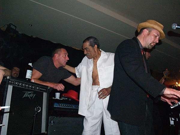 Andre Williams did it again: beim Shake Your Ass-Festival in München, Juni 2006. – 