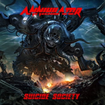 Annihilator - Suicide Society Artwork