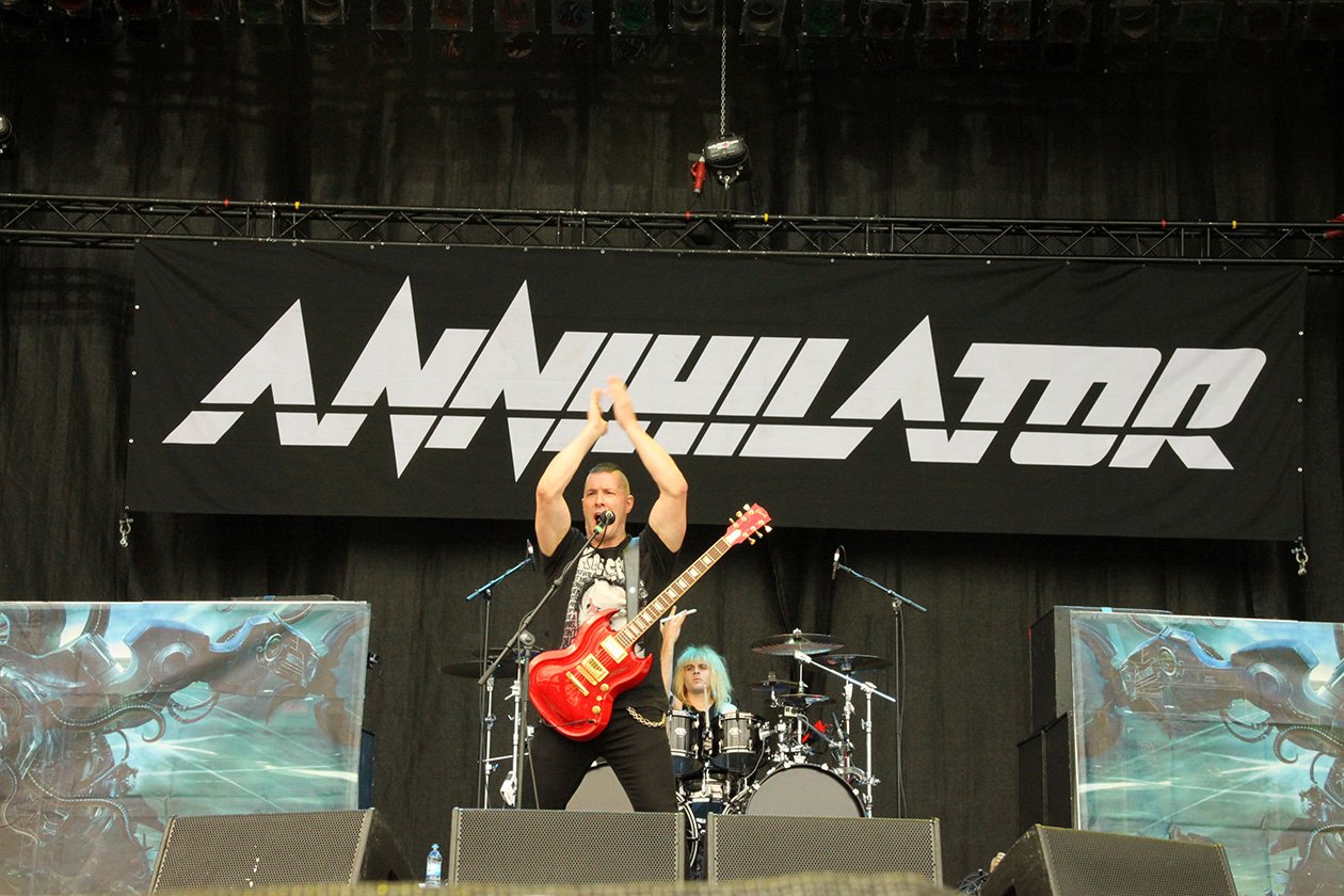 Die Kanadier in Balingen. – Annihilator.