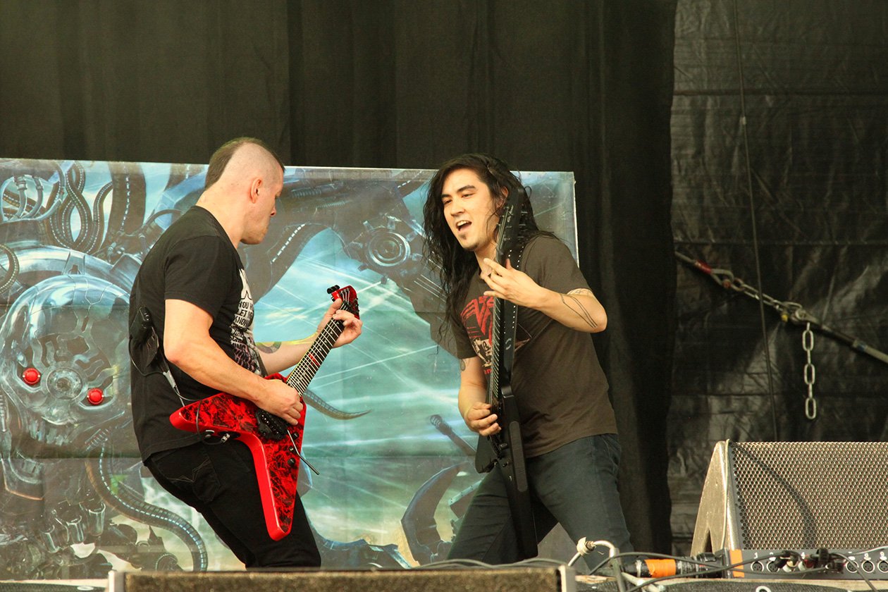Die Kanadier in Balingen. – Annihilator.