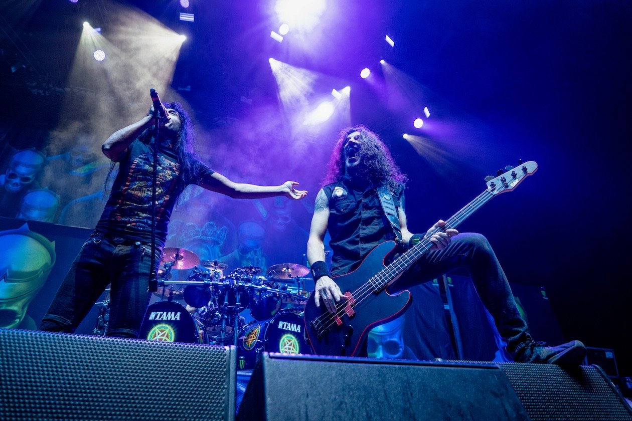 Scott Ian und Band als Support auf Slayers Abschiedstour. – Anthrax.