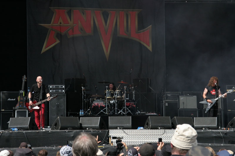 Seit "The Story Of Anvil" stehen die Kanadier wieder hoch im Kurs. – Anvil