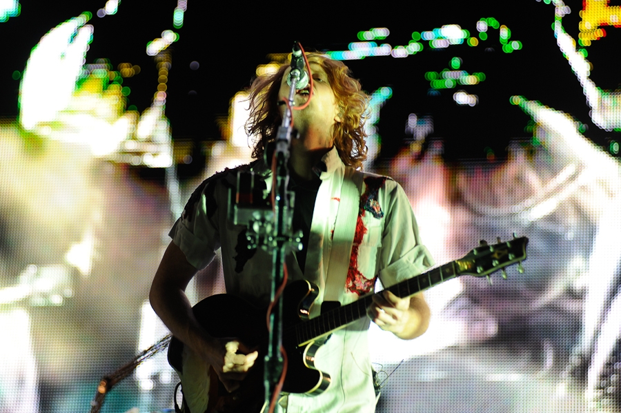 Arcade Fire – Fulminante Show in Neuhausen ob Eck. – Richard Reed Parry.