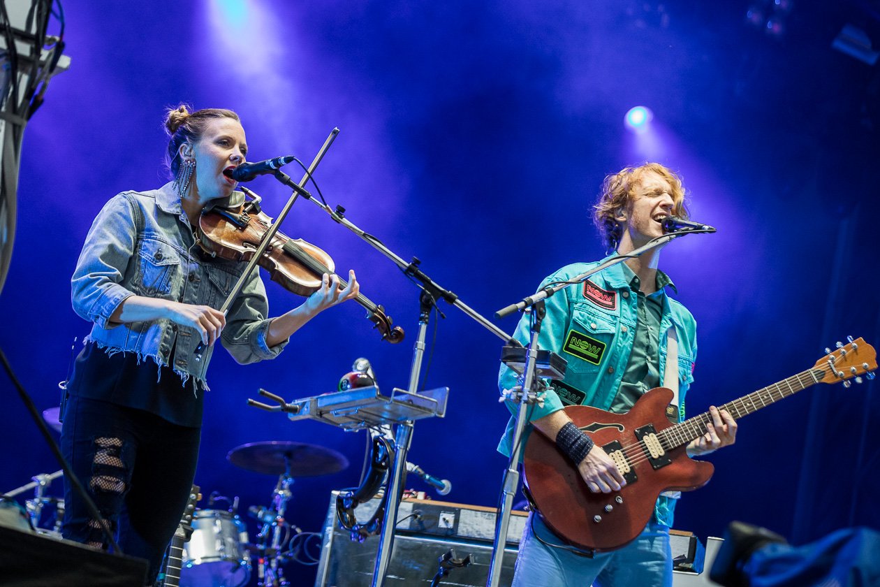 Ein Highlight am Sonntag. – Arcade Fire.